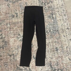 High rise lululemon leggings/Black